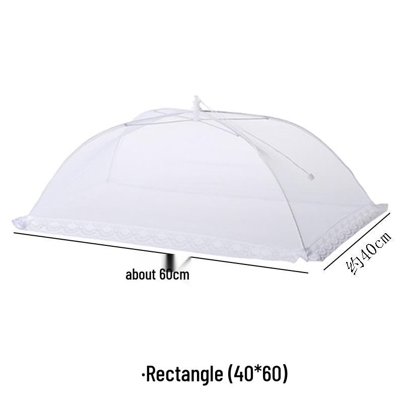 Foldable Mesh Food Cover for Kitchen and Outdoor Dining