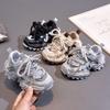 Autumn Kids Chunky Sneakers Boys Girls Soft Sole Non Slip Running Shoes Versatile Casual Athletic Footwear
