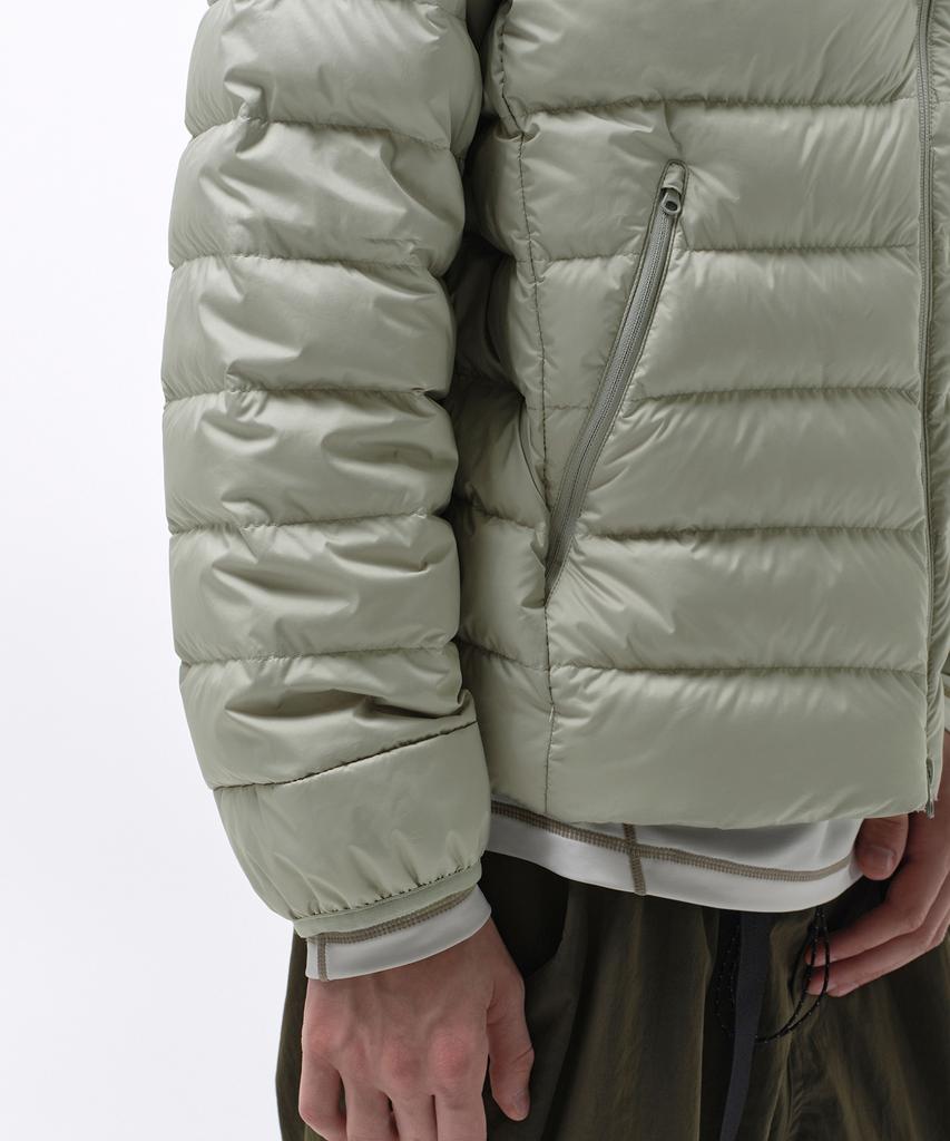 Musinsa Standard [City Leisure] Hooded Light Down Jacket [Pistachio]