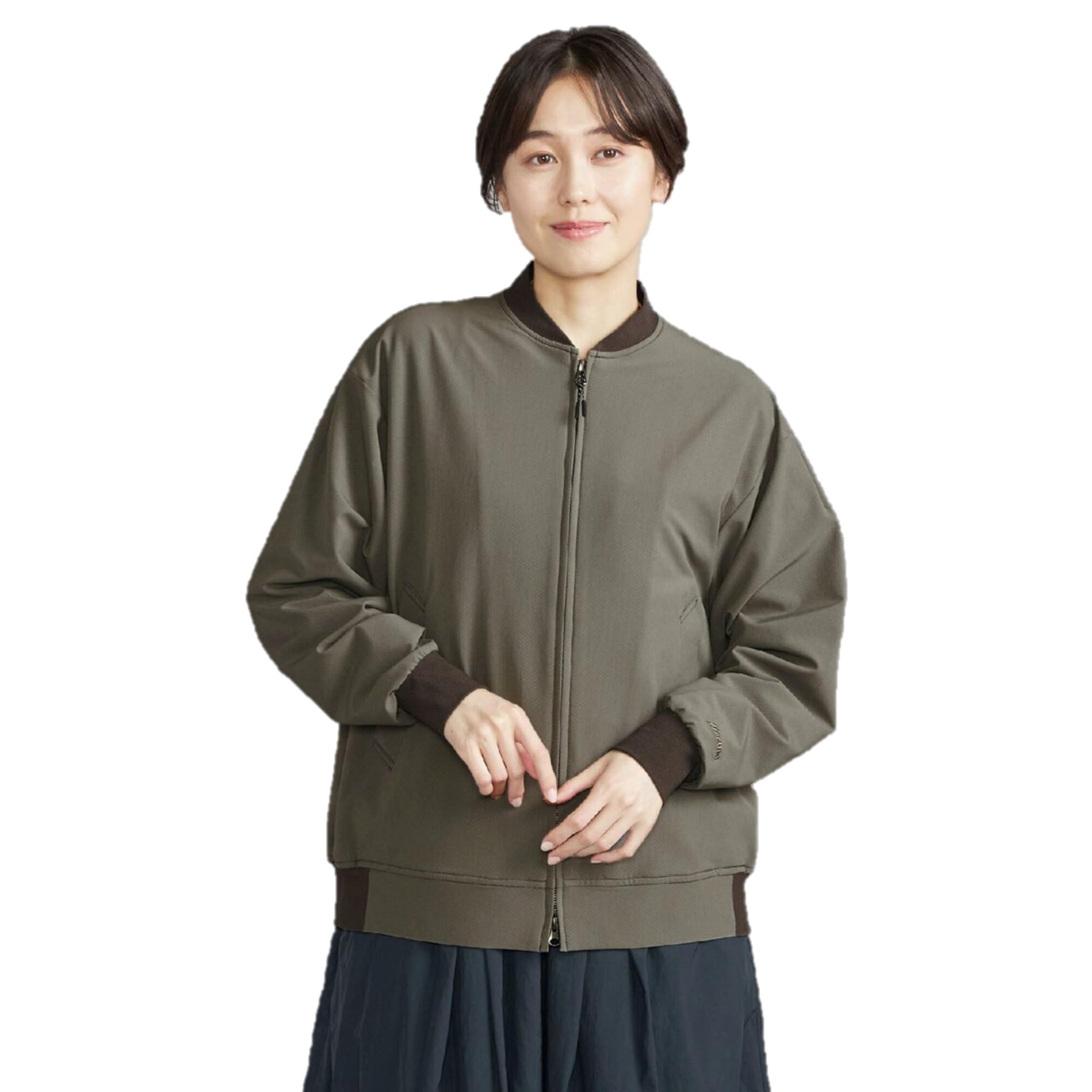 

Mizuno Tech Shield Windproof Stretch Outdoor Tea Leaf Women s Jacket, B2MEC710,