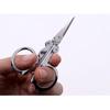 Fishing Shears Stainless Steel Folding Portable Travel Household Mini Scissors Fishing Small Eyebrow Scissors Foldable Thread Clipper
