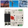 AC110V 100A Dual Power Automatic Transfer Switch, 35mm Rail Mount, 2P ATS Generator Transfer Switch