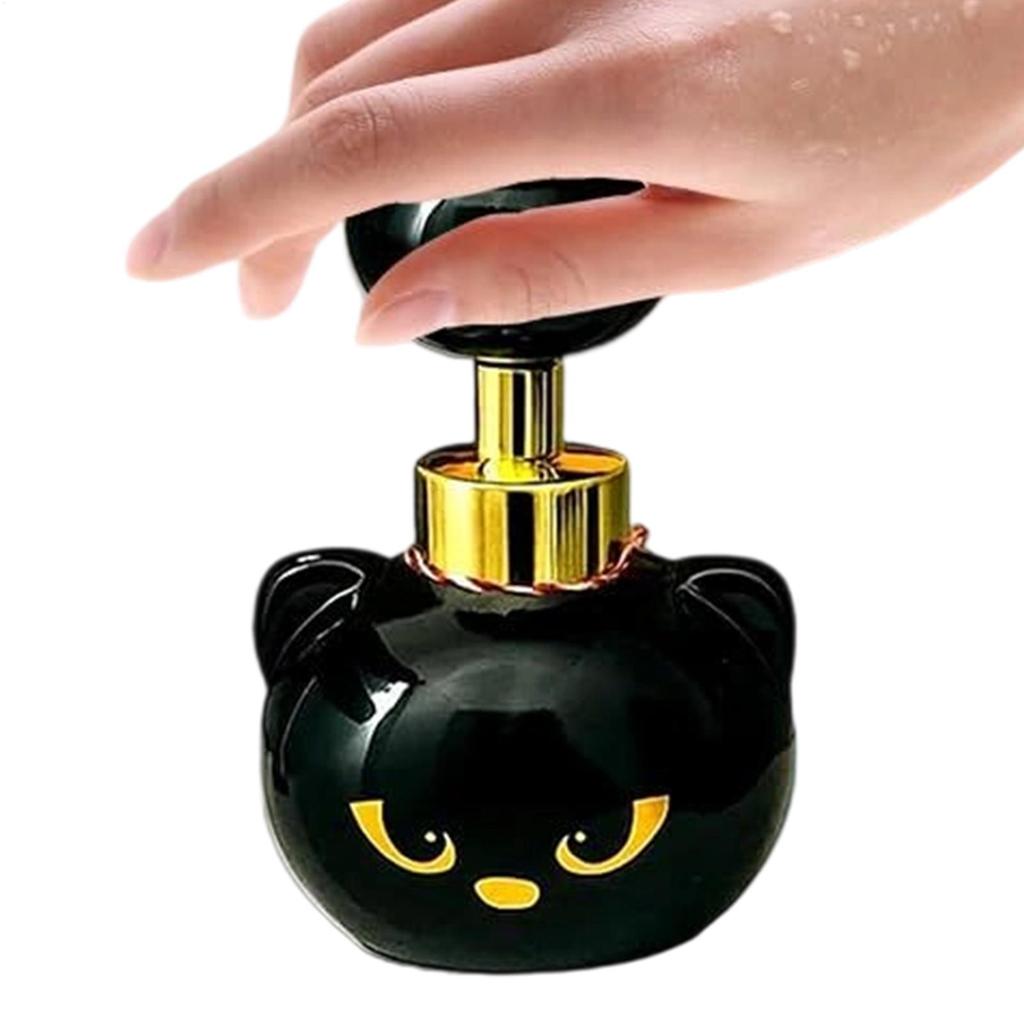 Cat Paw Soap Foam Dispenser Liquid Soap Dispenser Cute Bathroom Countertop Soap Dispensers Cat Paw Print Push Up Foamer