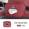 Nappa Leather Car Tissue Box Center Console Armrest Napkin Box For BMW F20 G20 G30 X3 X4 X5 G05 X6 X7 G11 F15 F16 G01 Keychain AZ7