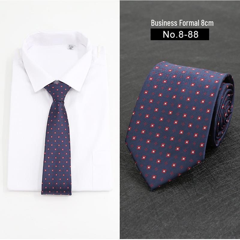 Men's Formal Business Casual Solid or Striped Tie