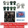 Camiseta Inglaterra MMA Boxe Muay Thai Estampa Bandeira Nacional 3D Treinamento Unissex Secagem Rápida Fitness Academia Treino Esporte