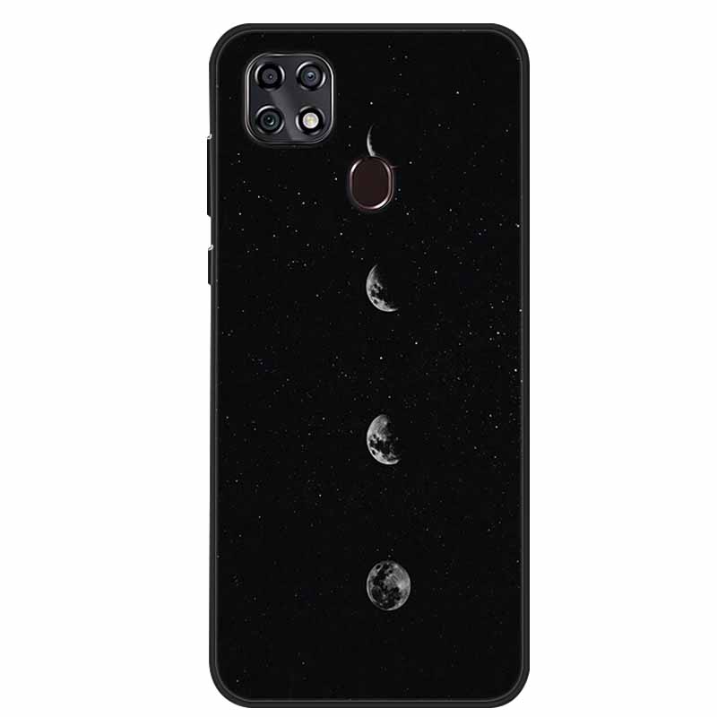 

Для ZTE Blade 20 Smart Чохол-книжка Астронавт ТПУ М яка Силіконова Задня Кришка Чохол для Телефона Для ZTE Blade 10 Smart V1050 Коке Людина в Космосі Funda -ZTE Blade 10 Smart