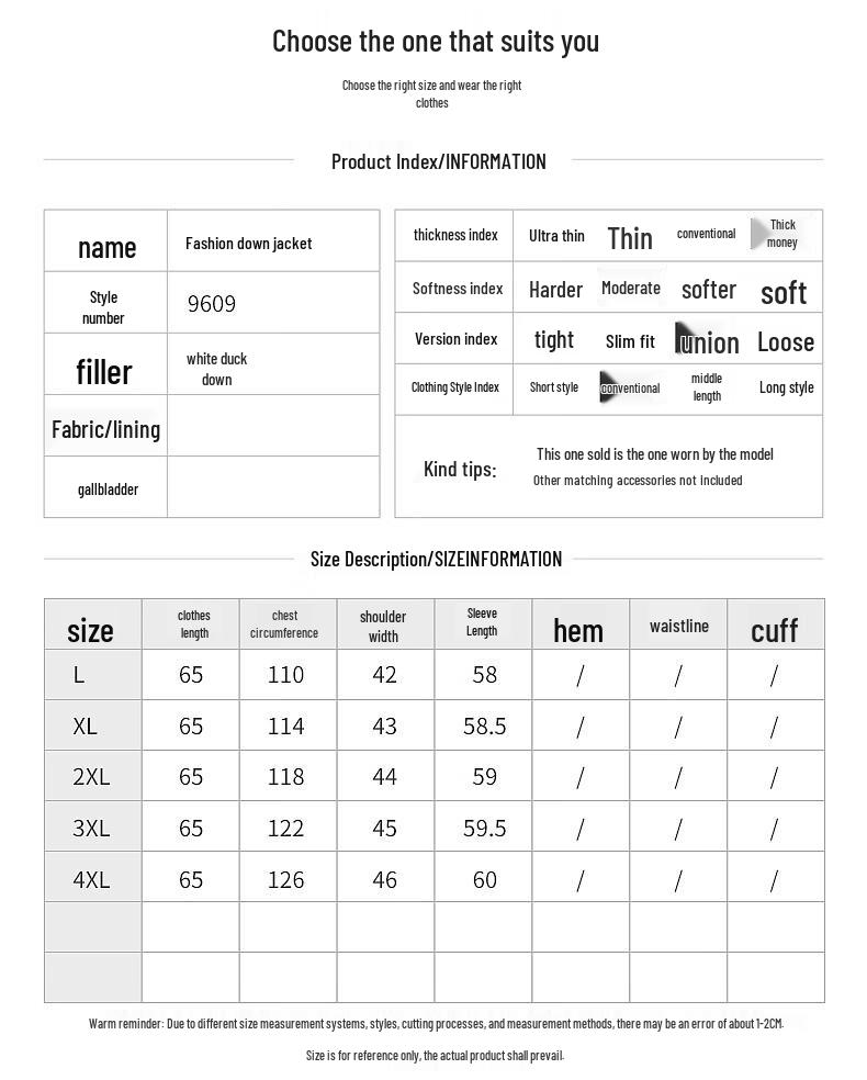 Moomou Women's 2025 Winter Down Jacket