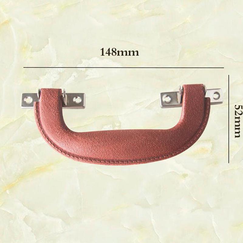 

Plastic Toolbox Luggage Trolly Direct Suitcase Case Handle DIY Handbag Bags Cosmetic Case Strap Carrying Handle Grip 1PC коричневый