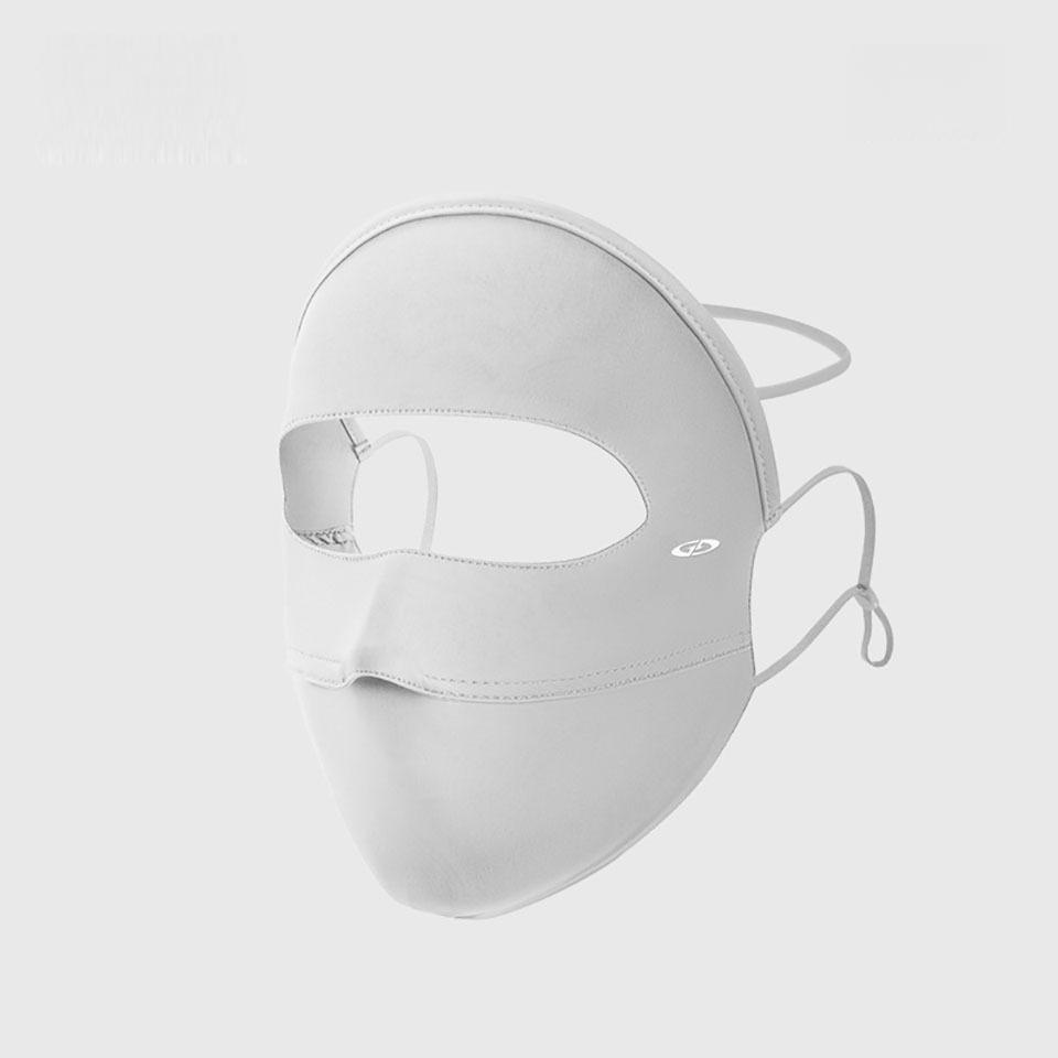 Full-face Sun Protection Mask Breathable UV-resistant Ice Silk Cool Veil Outdoor Forehead Eye Corner Protection Unisex