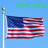 High Quality Double Sided Printed Polyester American Flag Grommets Fade Resistant USA Flags And Banners