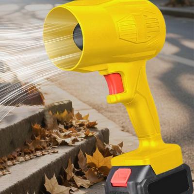 Brushless Air Blower Cordless Turbo Fan Handheld Powerful Fan Dryer For 21V Battery For Clearing Leaves Clearing Snow Car Wash