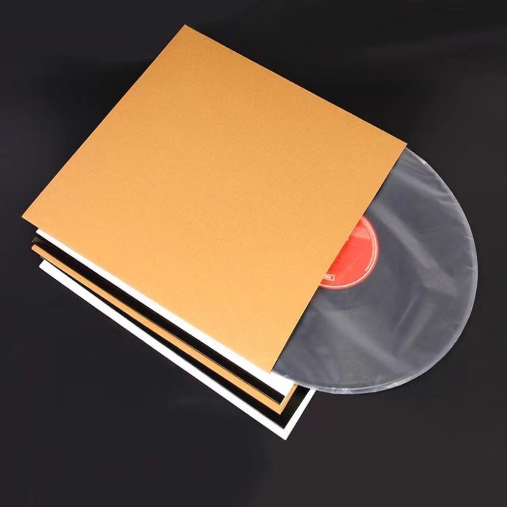 Square LP Vinyl Record Cover Resealable Record Storage Bags New Vinyl Records Sleeve