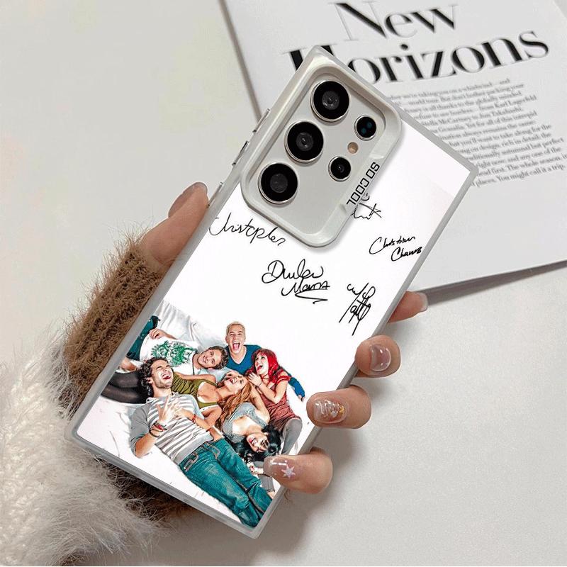 F-Fashion RBD R-Rebelde Soft Phone Case for Samsung Galaxy S24 S25 FE S26 Edge S23 Ultra S22 Plus S21 + Shockproof Cover Back Sh Samsung S22 Plus