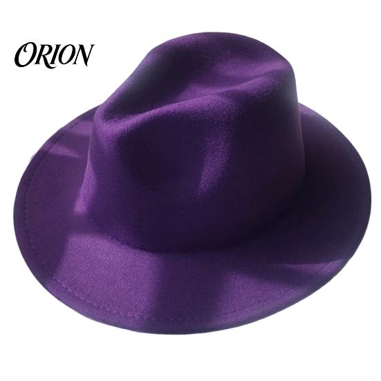 Trendig Daglig Användning Hatt Unisex Fedora Hatt, Kort Brätte Ullblandning Retro Panama Keps, Filt Vinter för Män Kvinnor 1920-tals Festkostym Sofistikerad Formell