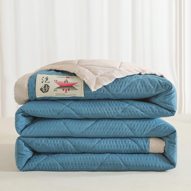 WTEMPO Summer Air Conditioning Quilt Simple Student Dormitory Single Summer Cool Quilt
