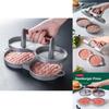 Hochwertige Burgerpresse aus Aluminium für perfekt geformte Fleischpatties mit langlebigem Design