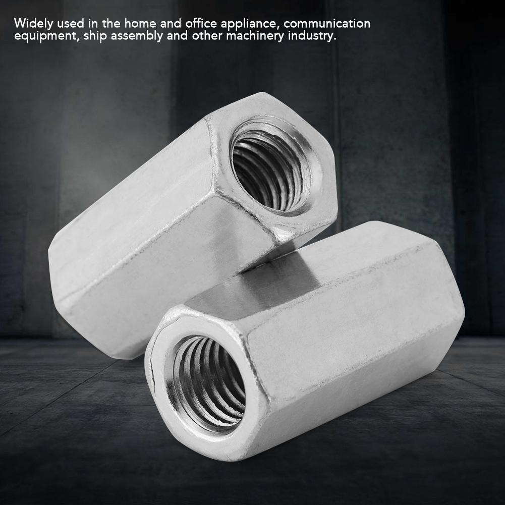 5pcs   Rod Nut Hex Hexagonal Sleeve Nut Standoff Threaded Fasteners ( *38)