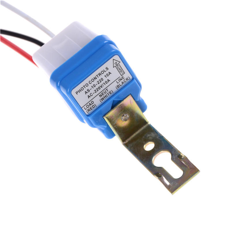 Ac 220V 16A Automatic Auto On Off Street Light Switch Photo Control Sensor Home Supplies
