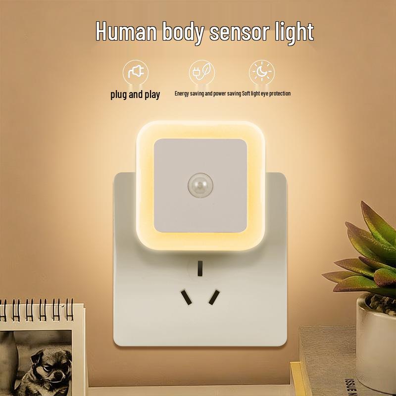 Smart Motion Sensor Night Light for Hallways and Elderly Care