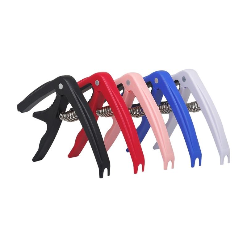 Universal Capo Guitar Accessories Quick Change Clamp ABS Plastic Acoustic Classical Guitar Capo for Guitar Parts