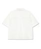 LEE Women Seersucker Two-Pocket Short Sleeve Shirt White
