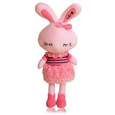 Haesol Love Rabbit Large Cushion Body Pillow Attachment Sleeping Doll, Pink, Korean Baby Products