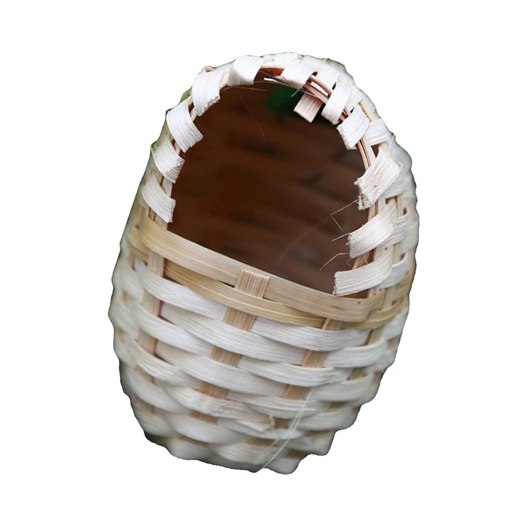 Egg-Shaped Natural Bamboo Birds Nest, Great for Wedding Favors, Party Favors,