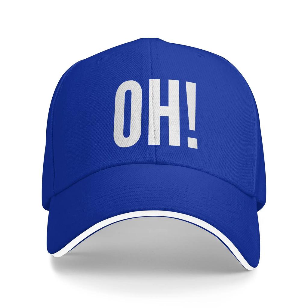 Art Letter Printed Oh Baseball Cap  Fashion Hip Hop Hats Summer Unisex Men Outdoor Gym Baseball Caps