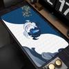 Yin-Yang Koi Fish Mouse Pad Desk Mousepad Cute HD Deskmst Extended Gaming Keyboard Mats Large 100x50cm XXL Gamer Mousepads