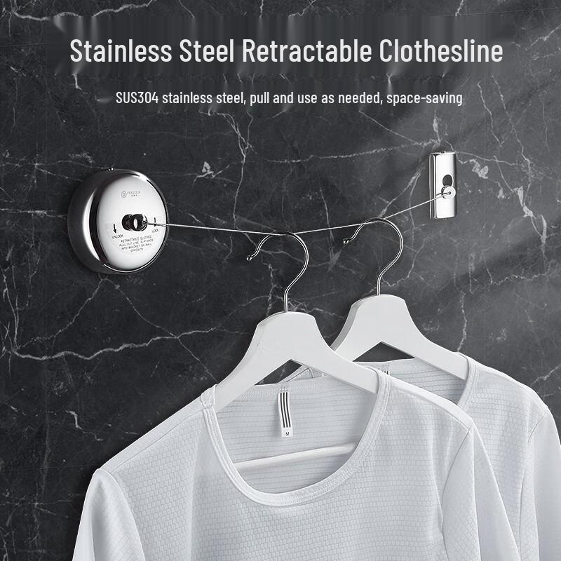 Pollock Round Retractable Clothesline