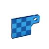 Jills Products Compulsory Automobile Liability Sticker Plate Acrylic Blue Checker
