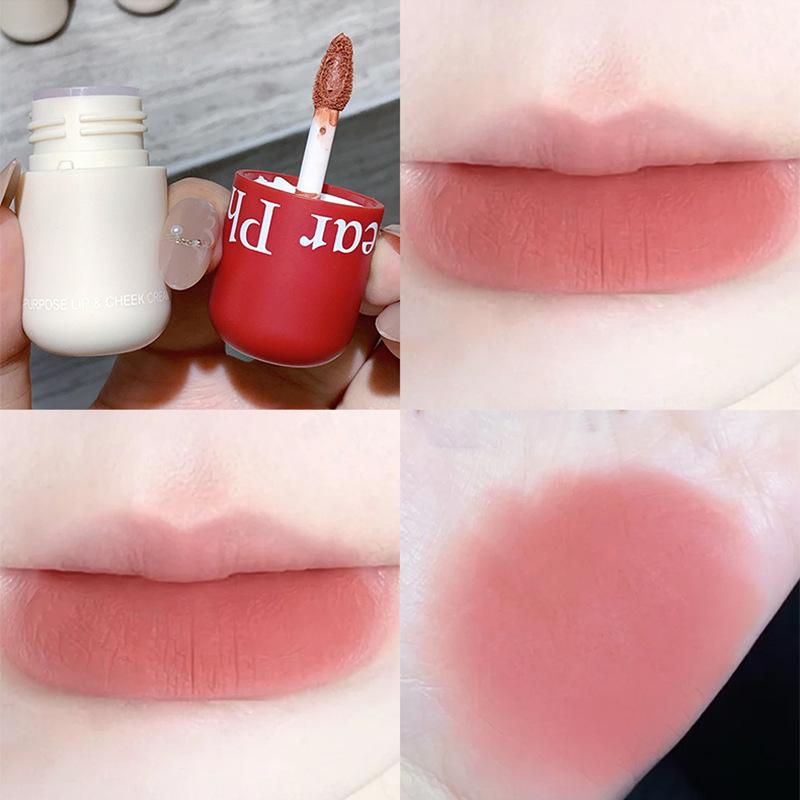 Phantom Bear Multi-Use Cream: Long-Lasting Matte Velvet Lip Glaze