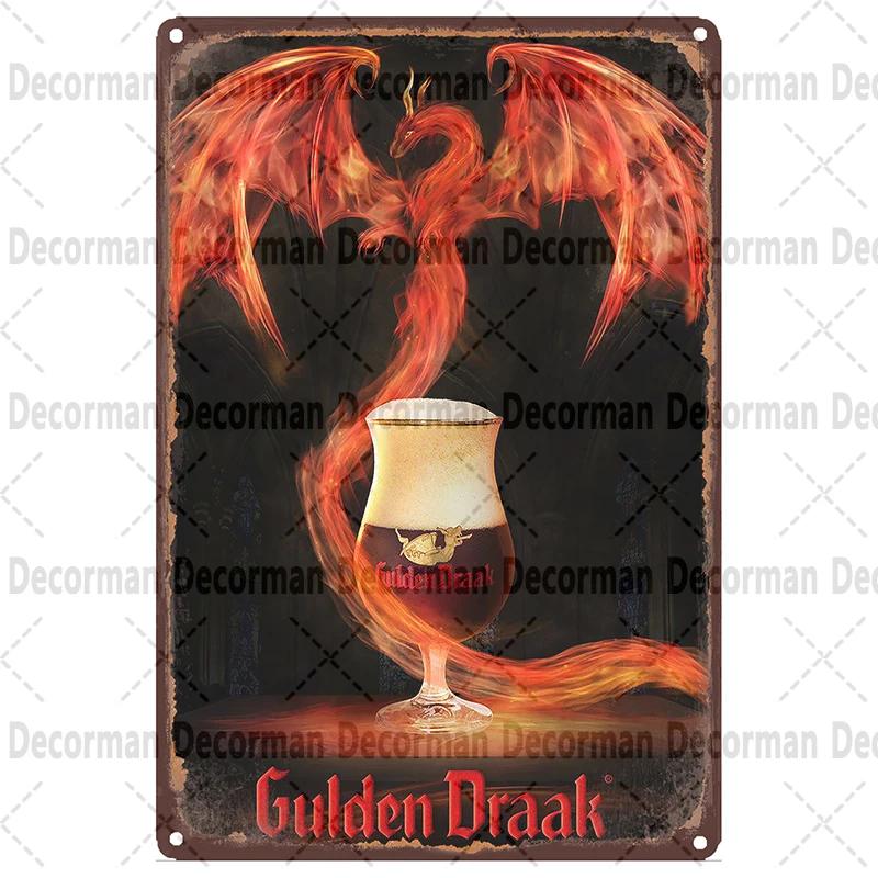 [ Mike86 ] Birra Belga PALM FILOU Cartello Metallico Poster Pittura Negozio Pub Decorazione LTA-3187 20*30 CM decoro vintage