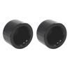 Tapa de cubierta de tuerca de eje delantero compatible con Sportster Touring Softail Dyna VRSC Electra Glides Forty Eight Motorcycle 1 par