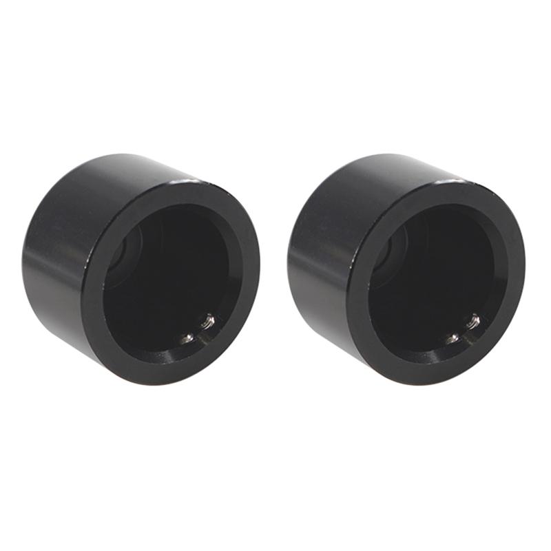 Tapa de cubierta de tuerca de eje delantero compatible con Sportster Touring Softail Dyna VRSC Electra Glides Forty Eight Motorcycle 1 par