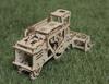 UGears Combine Harvester Wooden Block Puzzle Toy 70010 [Used]