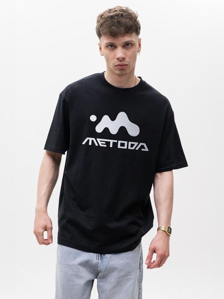 Method Sport Player Black Oversized Short Sleeve T-Shirt XL