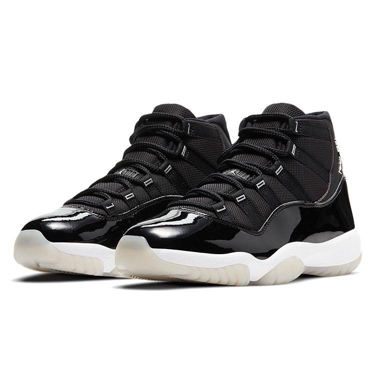 Air Jordan 11 Retro Jubilee / 25th Anniversary Women Sneakers Black Multi-Color AR0715-011
