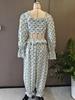 European & American Women's Fashion Long-Sleeve Cropped Top and Trousers Two-Piece Set (2026)