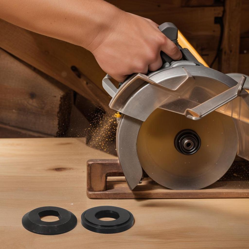 Complete Metal Flange Washers Set for Circular Saws; Compatible with Models like For DSS610 and DSS611; Pack of 2