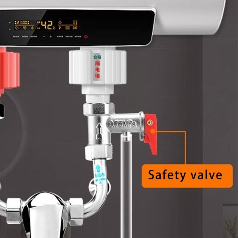 Valvole di Sicurezza Universali per Scaldabagni Elettrici Sostituzione Valvole di Sicurezza per Sistemi Scaldabagni Facili da Usare