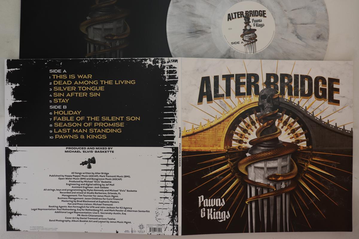 

LP Record ALTER BRIDGE Pawns Kings NPR1060VINYL NAPALM 2022 Europe Metal Used