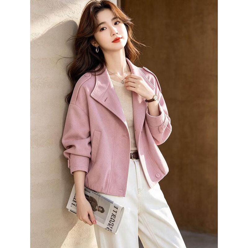 D.F.DEAR Women's Casual Lapel Jacket