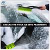 27" Snow Brush and Ice Scrapers for Car Windshield (1 Pack), Window Ice and Snow Scraper with Ergonomic Foam Grip, Snow Windshield Scraper with