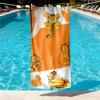 Garfield Print Beach Towel Design, Soft, Lightweight. for Home Bathroom, Spa, Pool, Yoga, Surfing, Camping, Gift for Family, Friend