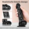 Female Simulation Dildo Crystal Transparent Dildo Adult Female Masturbation Stick