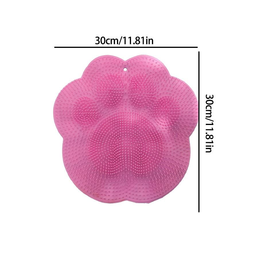 Shower Back Massage Reusable Cleaning Brush Shower Feet Wash Mat Multifunction Sucker Wall Mat Rub Foot Arms Body Bath