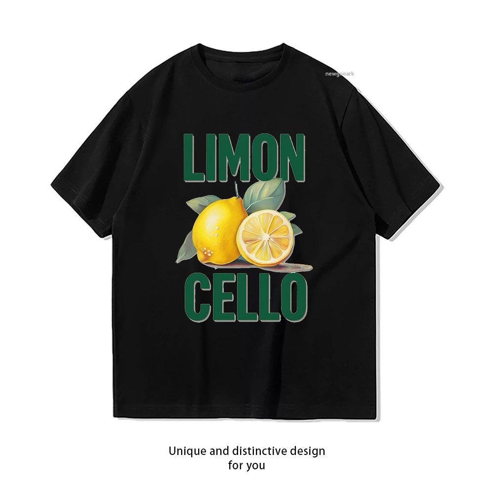

Limoncello tshirt Women Unisex Casual cotton graphic t shirts Adult streetwear camisetas tops tee Shortsleev S