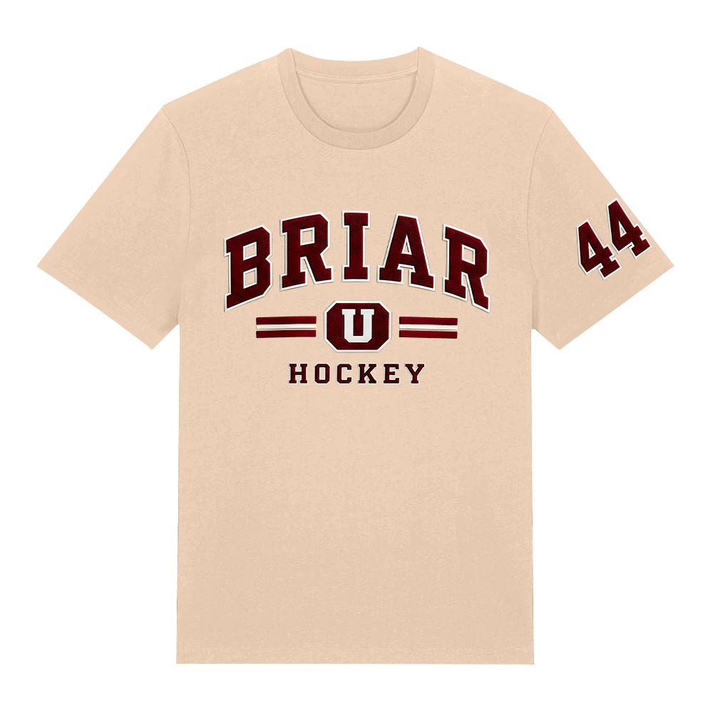 BRIAR HOCKEY 44 Off Campus T-Shirt Hockey Roman Buchliebhaber Tee Sommer Hohe Qualität Kurzarm Damen Herren Reine Baumwolle Y2K Kleidung